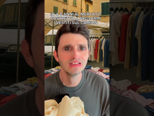 Vi ho sbloccato un VERO trauma… #mercato #dapiccolo #mamma #ricordi #videocomico #stevemozz