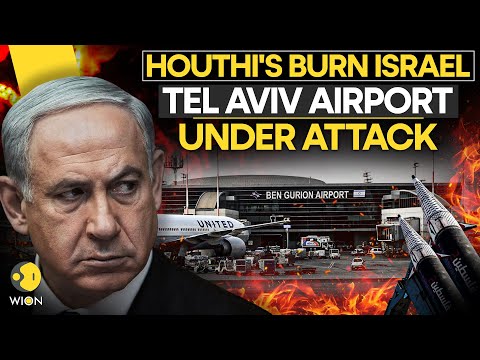 Israel Houthi War: Tel Aviv Airport Under Attack, Houthis Deadly Attack On Israel's Capital | LIVE