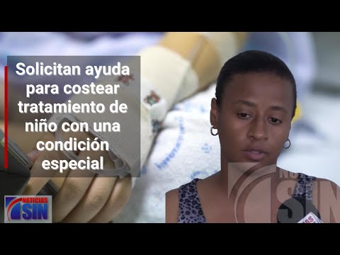 Familia solicita ayuda para costear tratamiento de niño con una condición especial