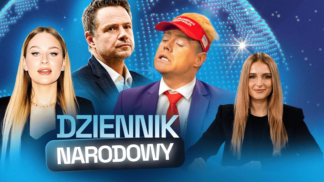 DZIENNIK NARODOWY #31 INFLUENCERZY W CHARKOWIE, TRZASKOWSKI KRÓLEM STAND-UPU, TRUMP W NASZYM STUDIU