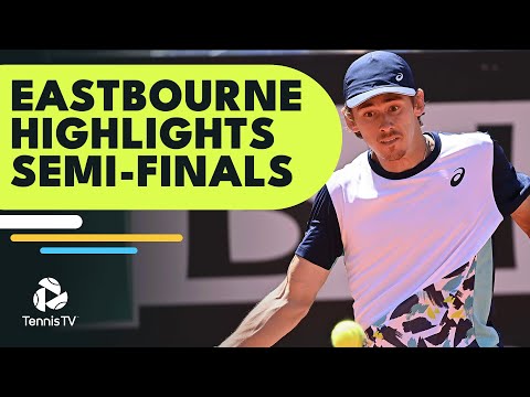 Fritz Plays De Minaur; Cressy Faces Draper | Eastbourne 2022 Semi-Final Highlights