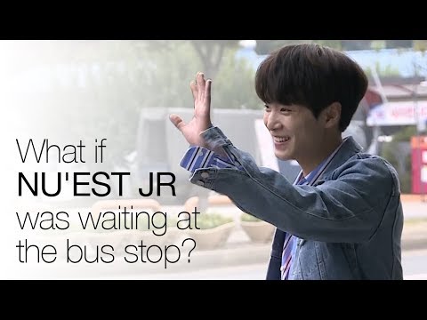 What if your NU'EST Jonghyun (JR) was waiting at the bus stop? ENG SUB • dingo kdrama
