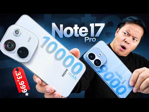 Redmi Note 17 Pro &amp; Pro Max Unboxing &amp; Test📌 10000mAh, TrueColor AMOLED, GGV+ Starts @33,999*