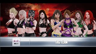 【STARDOM】渡辺、林下、AZM、上谷 vs 刀羅、鹿島、小波、Kid【e-sports 愛川興行プロレス】WWE2K20