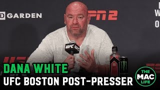 UFC Boston Post-Fight Press Conference: Dana White