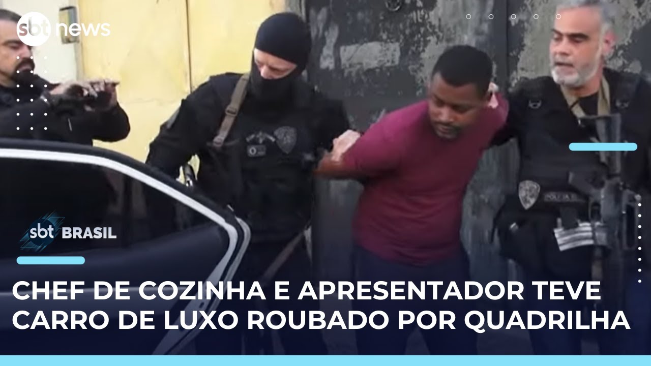 Grupo especializado em roubo de carros de luxo no Rio é alvo de operação | SBTBrasil