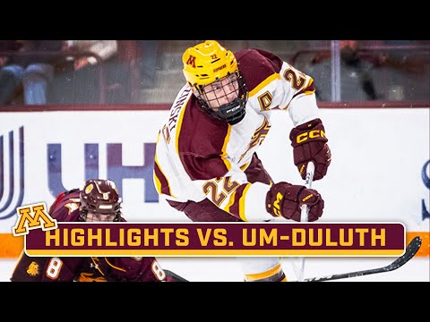 UM-Duluth at Minnesota | Highlights | Big Ten Hockey | Nov. 03, 2023