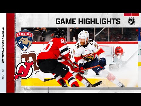 Panthers @ Devils 4/2 | NHL Highlights 2022