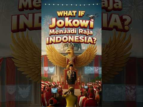 WHAT IF Jokowi Jadi RAJA Indonesia?! #shorts #whatif