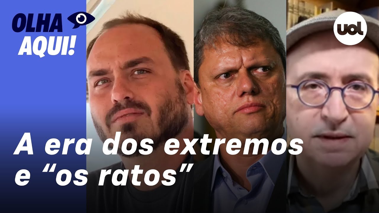 Reinaldo Ao associar governadores de oposição a ratos Carlos e Eduardo expõem leitura extremista