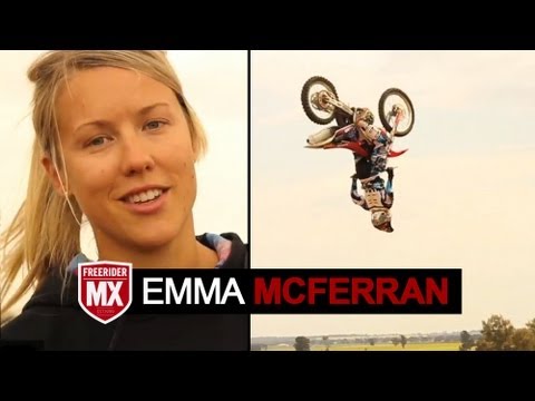 Emma McFerran Backflip - Presented by FreeriderMX Magazine 