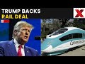 Trump Rail Merger Support LIVE: Trump Backs Union Pacific–Norfolk Merger Deal LIVE | US News | NewsX
