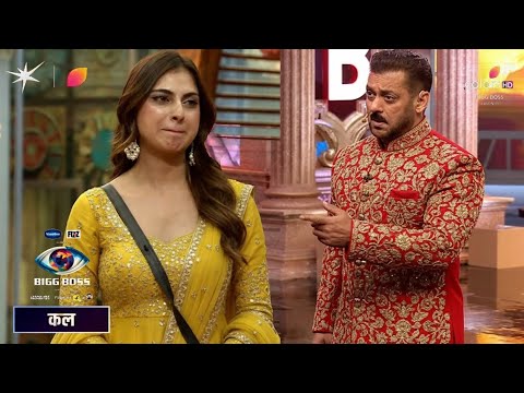 Tomorrow Promo Weekend Ka Vaar Salman Khan Ka Farhana Bhatt Pe Surprising Action Bigg Boss 19 WKV