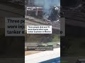 Three people died and 70 were injured after a gas tanker explosion in Mexico  - 00:28 min - News - Video