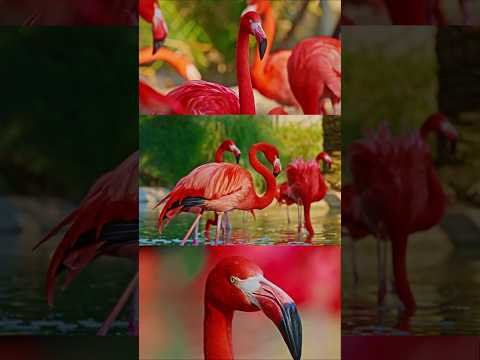 Vibrant Tropical Flaming Bird 4K HDR10+ | OLED Screen Test