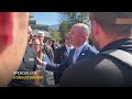 Spencer Cox visits Utah Valley University after Charlie Kirk shooting  - 01:53 min - News - Video