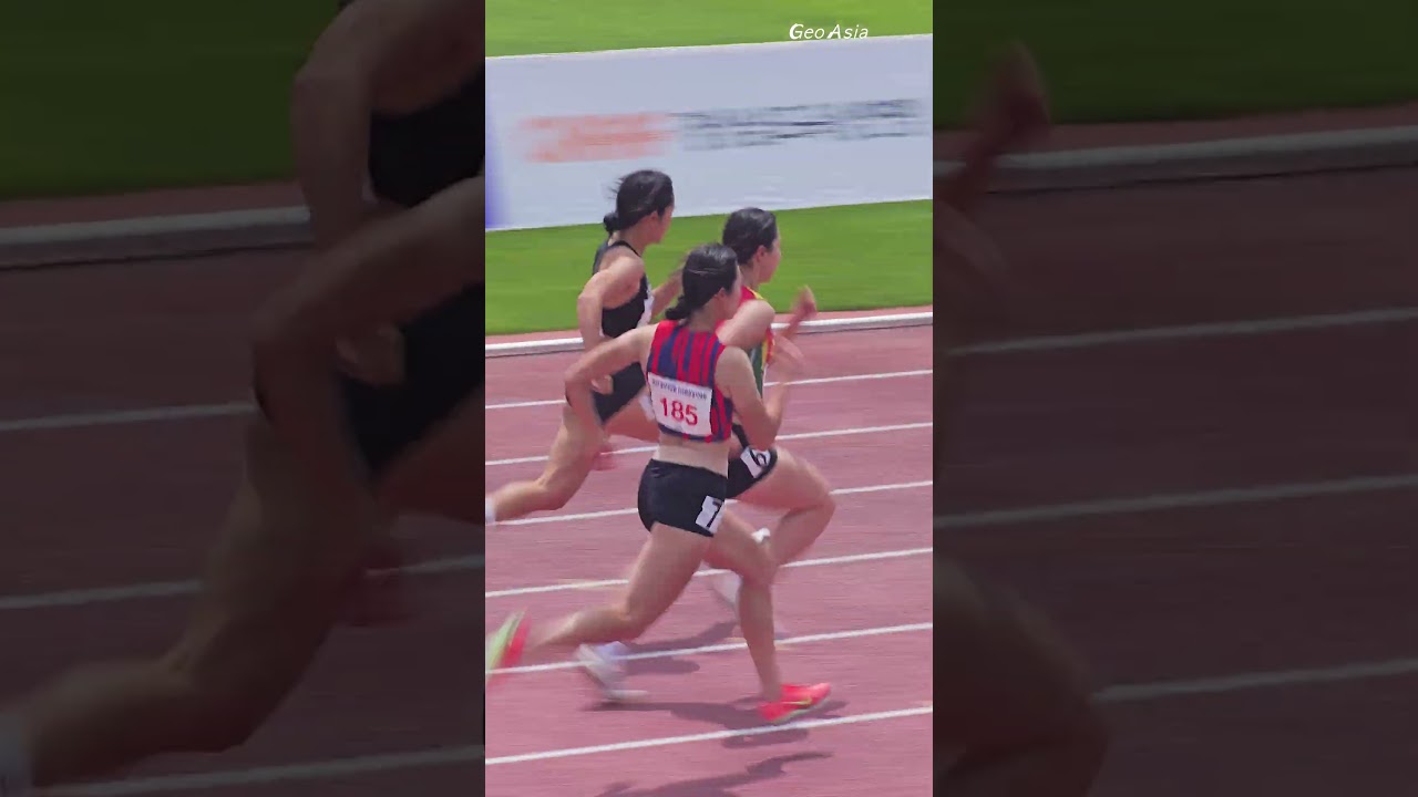 여자고등부 100m 다크호스! 김다솔(평촌경영고) #athletics #김다솔 #여자육상 #trackandfield #shorts