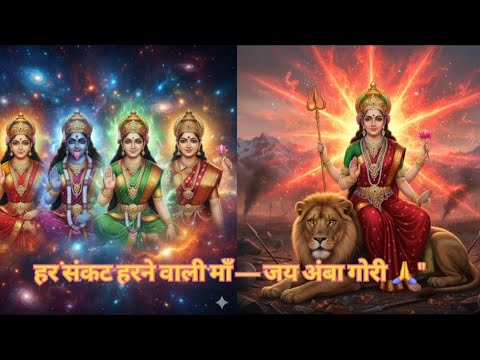 जिसके नाम से डर मिटे 🔥 Jai Ambaa Gori | Maa Durga Devotional Song”
