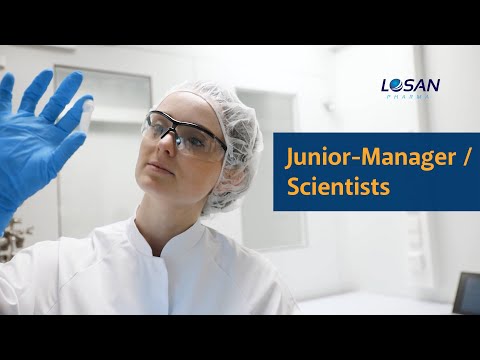 Jobs als Junior Manager und Junior Scientists bei Losan Pharma