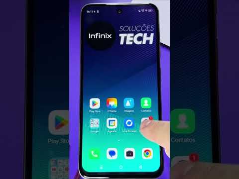 Como Ativar/Desativar o BRILHO AUTOMÁTICO da Tela no INFINIX #shorts #infinix #android #brilho