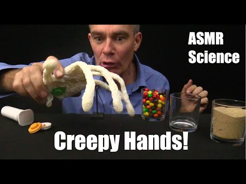 ASMR Science Vacuum Pump Hands || The Creepy Halloween Contorted Hands || Make Science Fun