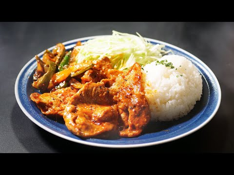 【50秒で分かる】ケチャップが決め手の「ポークチャップ」の作り方- ショートVer. - |豚肉|ワンプレート
