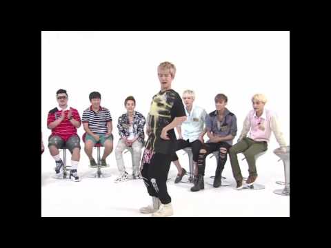 Baekhyun's crazy dances
