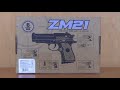 Детский пневматический пистолет ZM 21 (Beretta 92) - обзор и тесты