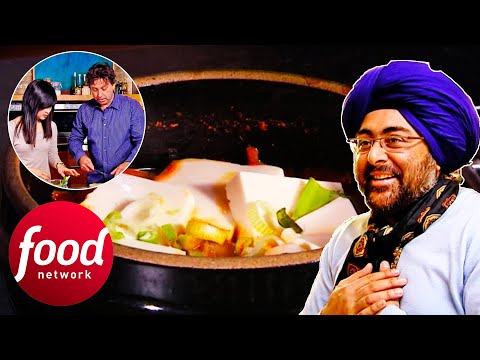 How To Make Delicious Korean Stew (Kimchi-jjigae) | Torode & Hardeep's Tour