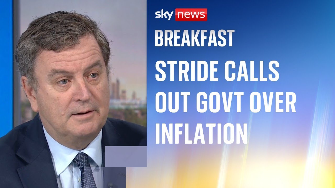 Shadow chancellor: 'Inflation is double from when we left office'