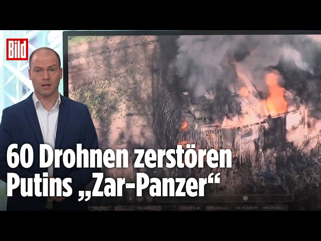 Vier US-Bomben detonieren Munitionslager | BILD-Lagezentrum