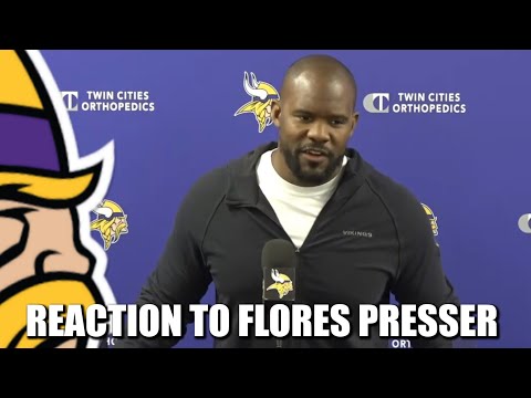 Reaction to Minnesota Vikings DC Brian Flores' Press Conference - BVM ...