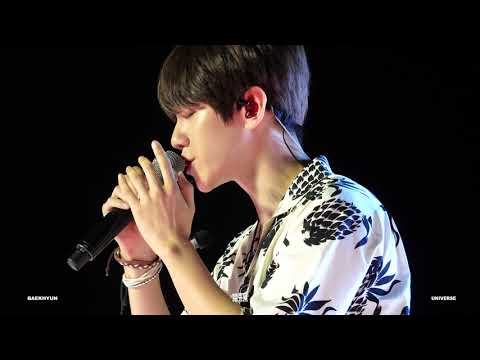 180902 인천 스카이 페스티벌 Universe 백현(Baekhyun) Focus 4K