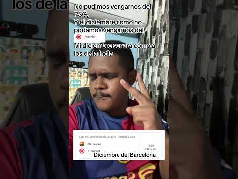 Diciembre del Barcelona #championsleague #yututay #barcelona