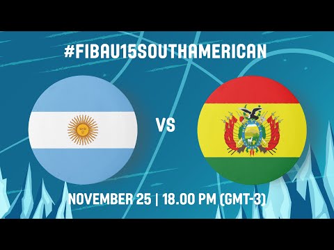 LIVE - Argentina v Bolivia | FIBA South American U15 Women's Championship 2022