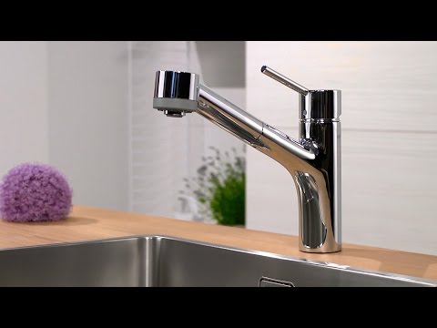 Hansgrohe Talis S Single Lever Sink Mixer with Pull-Out Spray
