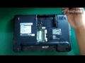 Toshiba Satellite L730 L735 Disassembly and Fan Cleaning