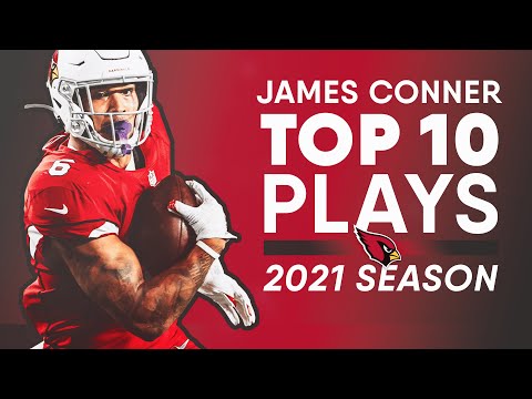 Top 10: James Conner Plays from the 2021 Season video clip