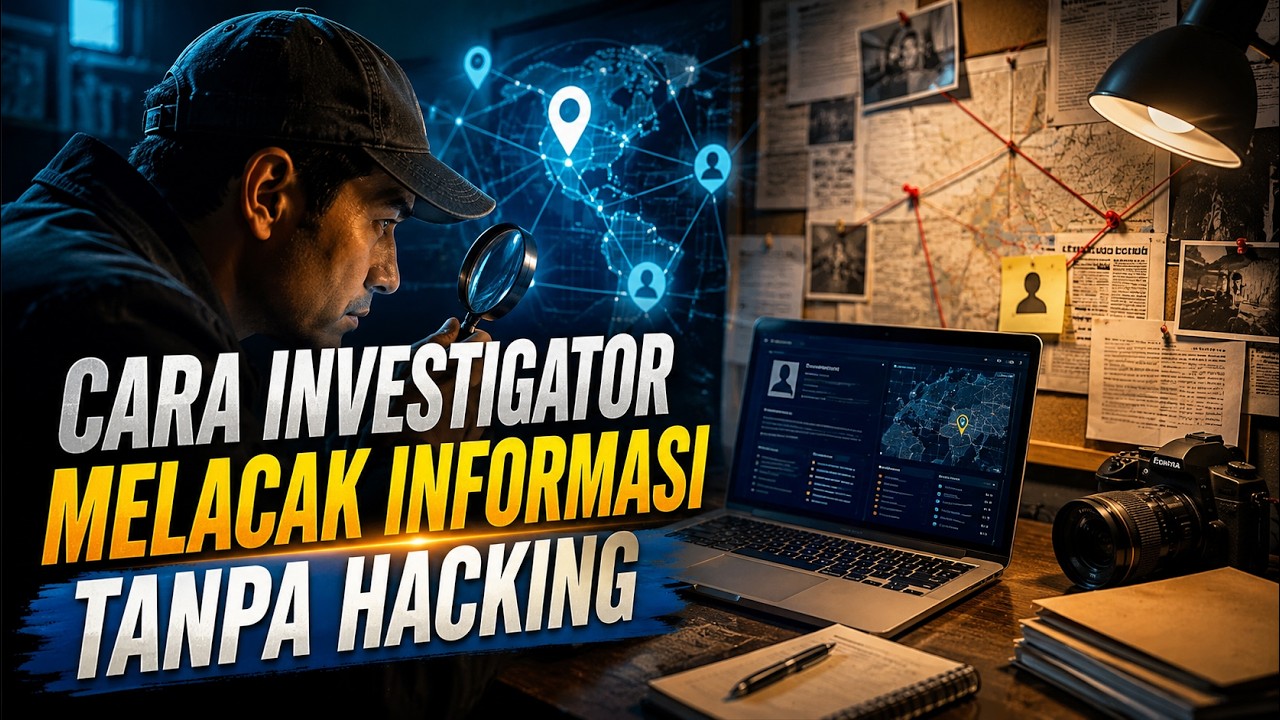 Cara Investigator Melacak Informasi Tanpa Hacking