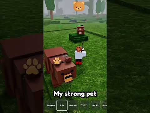 My NEW STRONG PET #roblox #99nightintheforest #99nights