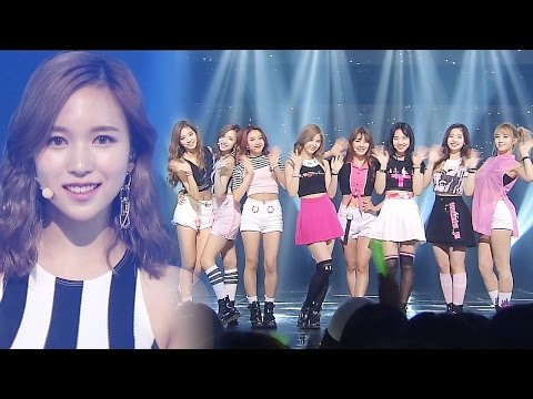 《CUTE》 TWICE(트와이스) - I'm gonna be a star @인기가요 Inkigayo 20160612