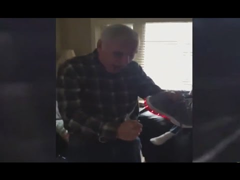 Father Has THE BEST Reaction to Shoes