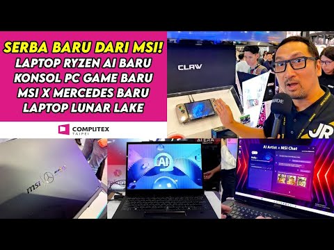 Intip isi booth MSI di Computex 2024! Kira-kira ada apa aja ya?