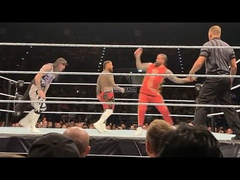 Jimmy Uso &amp; Jey Uso defeat Dominik Mysterio &amp; JD Mcdonagh at <strong>WWE</strong> <strong>Live</strong> Tour - <strong>WWE</strong> <strong>RAW</strong> &amp; SMACKDOWN