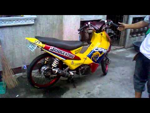 Honda wave 100 drag bike #7