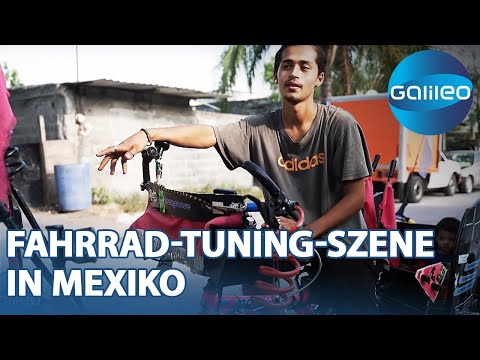 Lichter, Soundanlagen & viel Chrom: Die Fahrrad-Tuning-Szene in Mexiko | Galileo | ProSieben