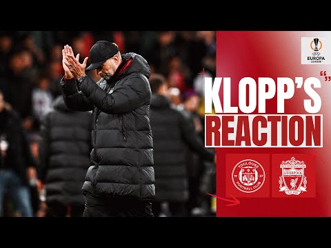 'When you concede three, you need to score a lot!' | Klopp's Reaction | Toulouse 3-2 Liverpool