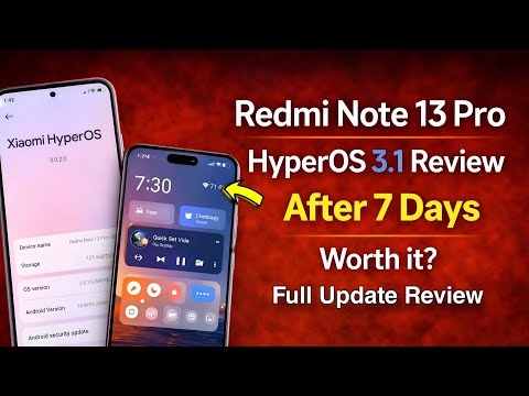 Redmi Note 13 Pro HyperOS 3.1 Stable Update After  7 Days Full Review | Should You Update?