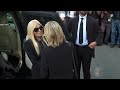 Donatella Versace pays respects to Giorgio Armani in Milan | REUTERS - 00:36 min - News - Video
