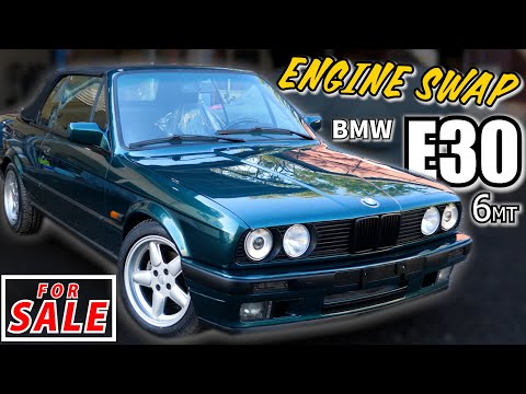 エンジンスワップ済み、E30カブリオレ販売致します。ドイツ製シルビア？　ヤフオク